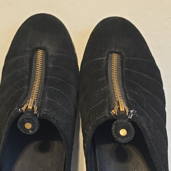 Cole Haan Black Women's Mules. Waterproof With Nike Air Heels. Size 8.5 - Picture 8 of 16